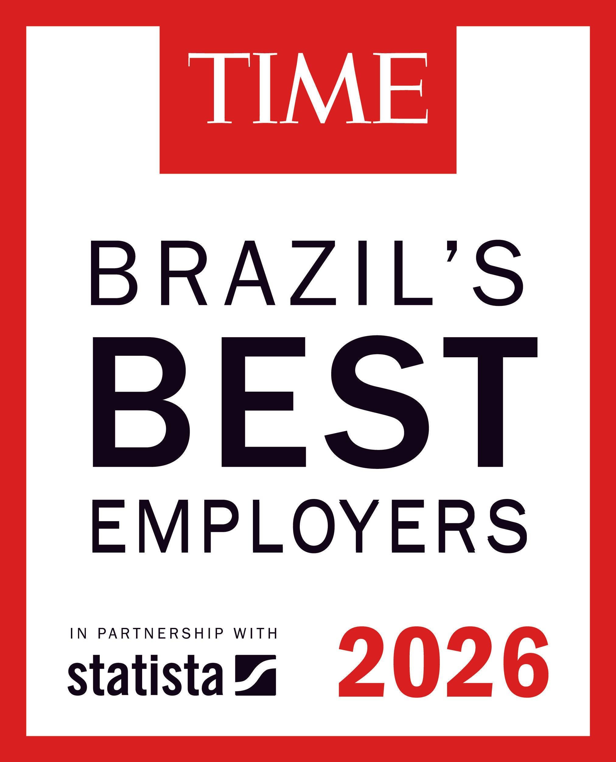 TIME Brazil's Best Employers Logo
